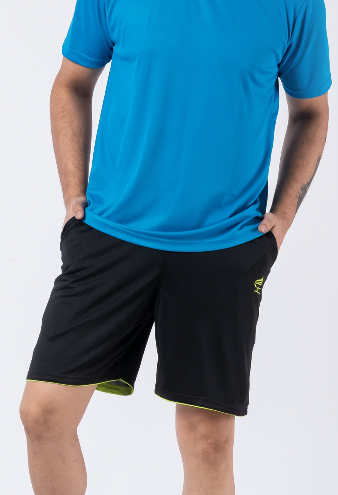 Black Dryfit Active Shorts